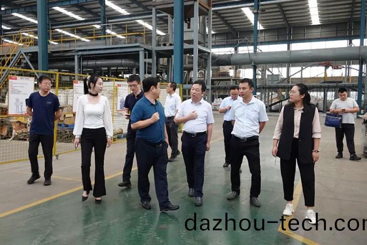 热烈欢迎济宁市高等装备产业集群发展专班莅临正阳集团参观调研