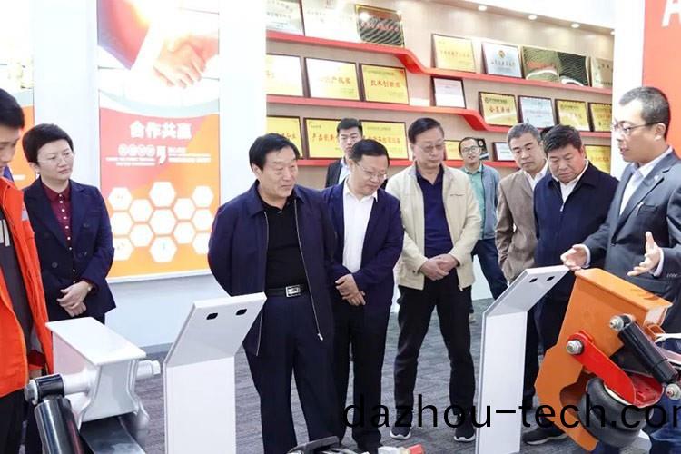 热烈欢迎济宁市委组织部相关领导在梁山县委组织部相关人员的陪同下莅临山东正阳集团参观指导工作