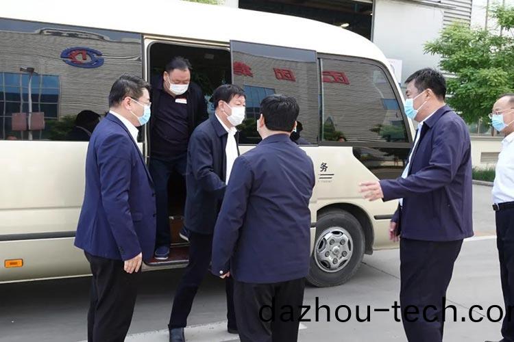 热烈欢迎济宁市张胜明副市长莅临正阳集团调研指导工作